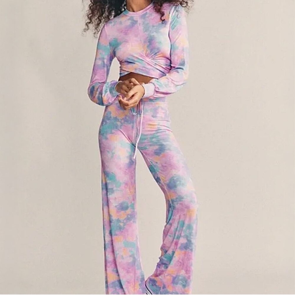 LoveShackFancy Tie-Dye Lounge Set